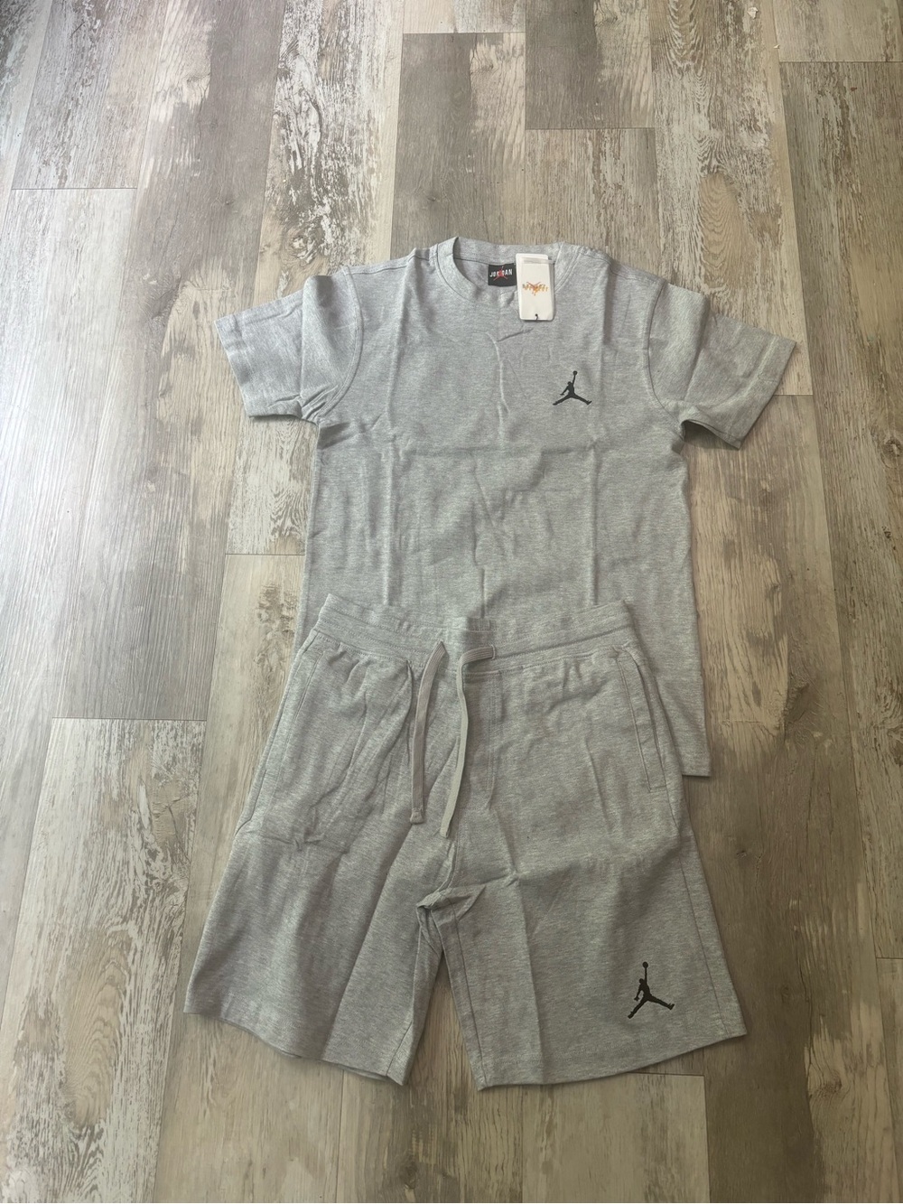 Jordan  Grey Short Set